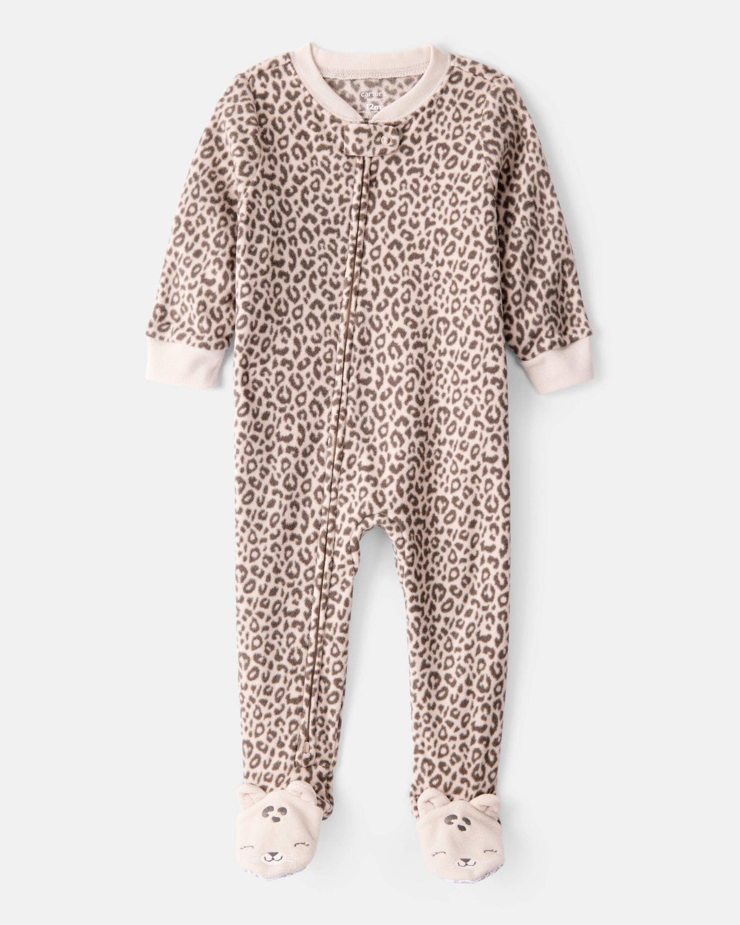 Pijama en Fleece Diseño Leopard