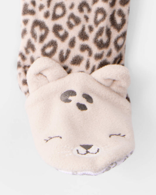 Pijama en Fleece Diseño Leopard