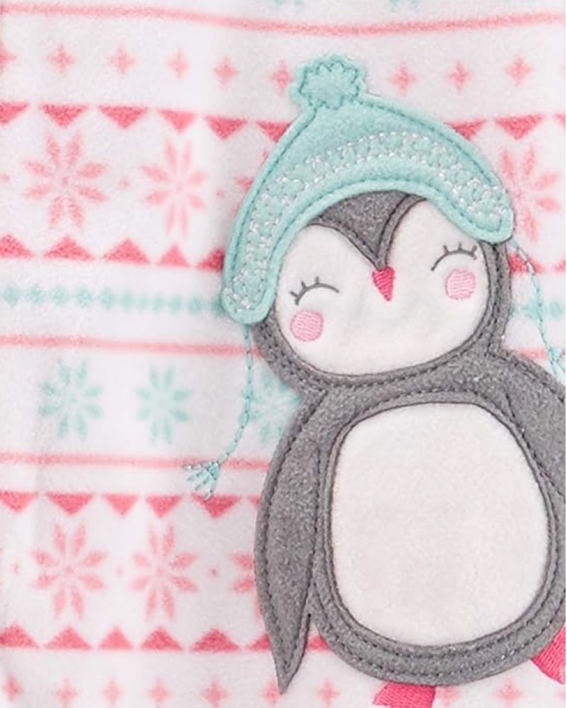 3 Pijamas en Fleece Diseño Reno