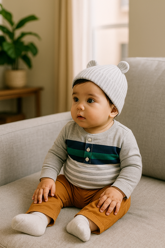 Conjunto 2 Piezas Diseño a Rayas