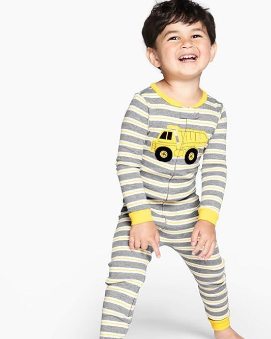 3 Pijamas en Algodón Diseño Truck