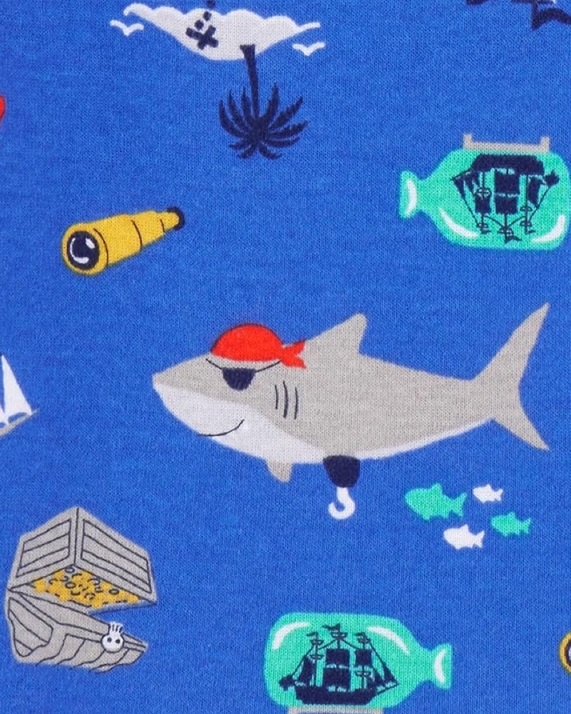 3 Pijamas en Algodón Diseño Marinero