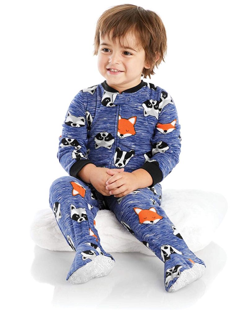3 Pijamas en Fleece Diseño Bear