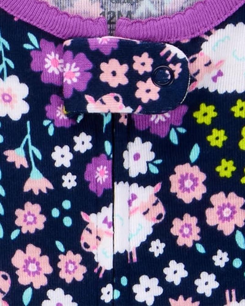 3 Pijamas en Algodón Diseño Gatito