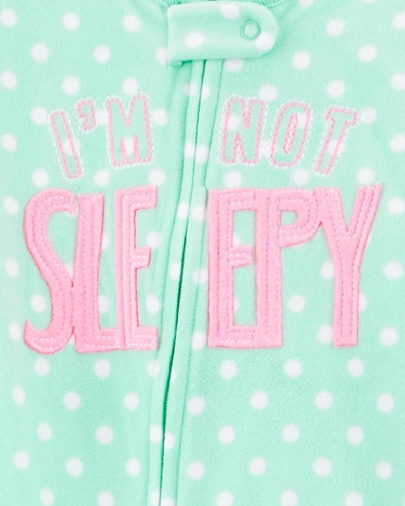 3 Pijamas en Fleece Diseño Sleepy