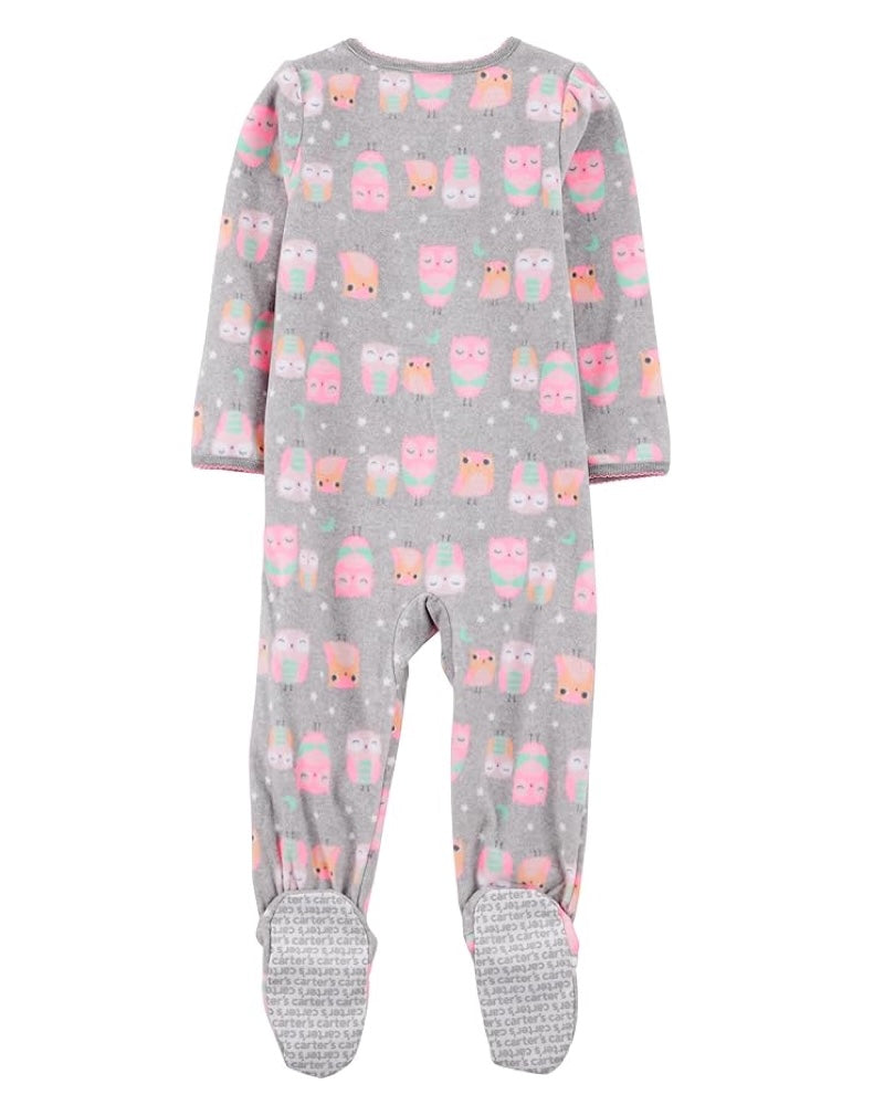3 Pijamas en Fleece Diseño Sleepy