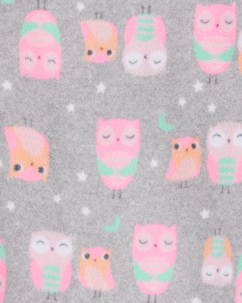 3 Pijamas en Fleece Diseño Sleepy