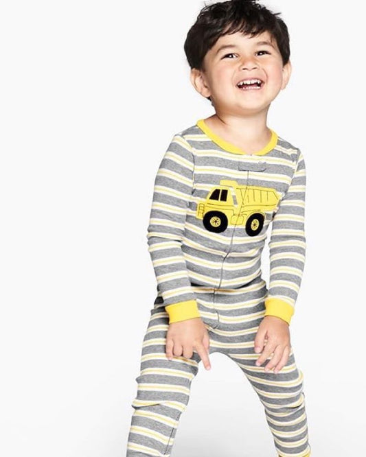 3 Pijamas en Algodón Diseño Truck