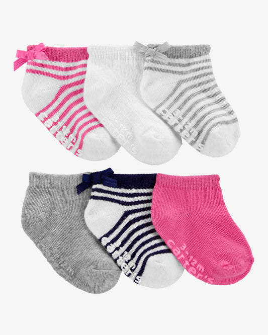 Set 6 Pares de Medias Tobilleras