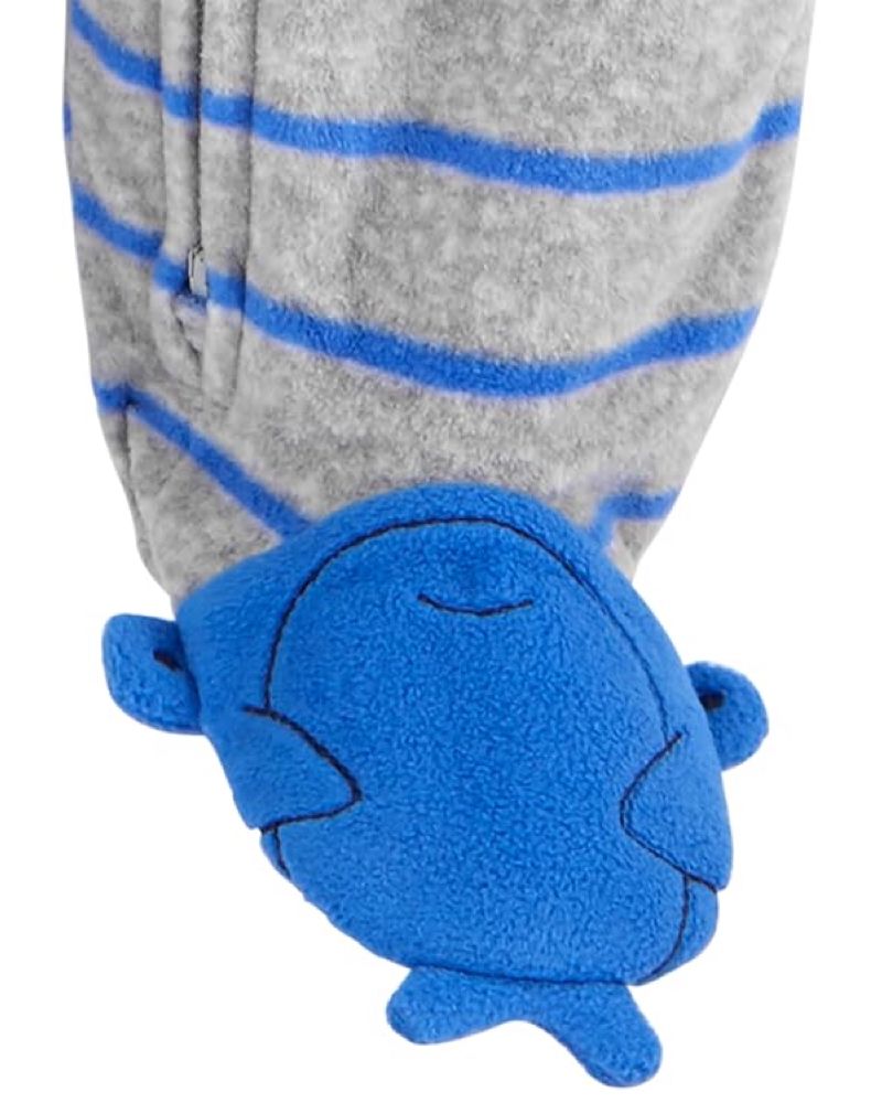 2 Pijamas en Fleece Diseño Tiburon