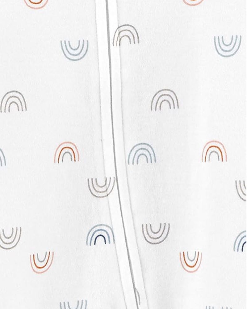 3 Pijamas en Algodón Diseño Osos y Arcoiris