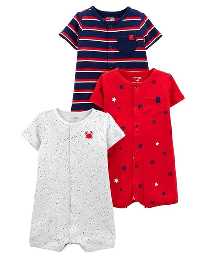Set 3 Bodies/Rompers Diseño Stars
