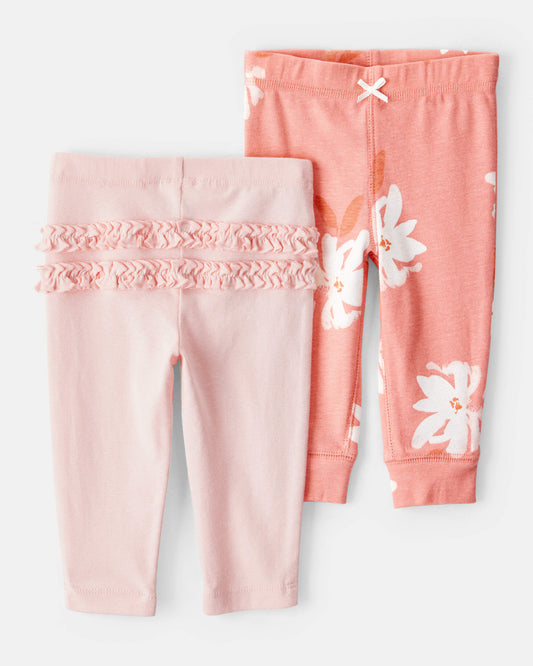 Set 2 Pantalones Diseño Floral