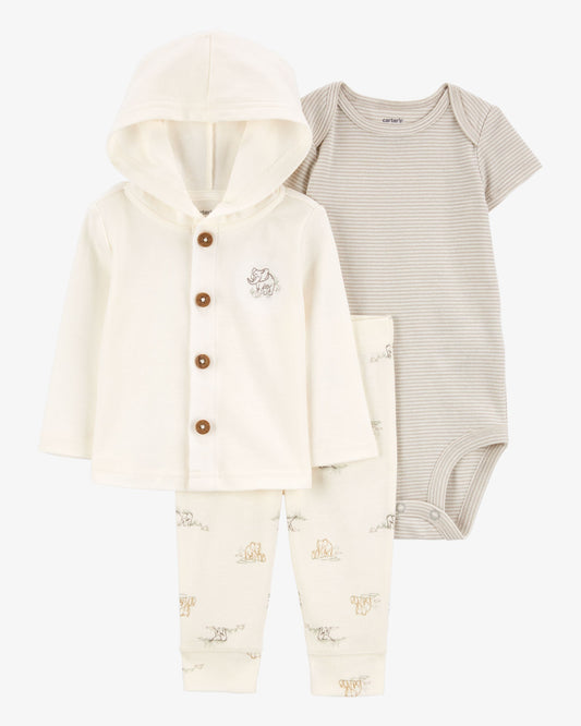 Conjunto 3 Piezas Diseño White Elephant