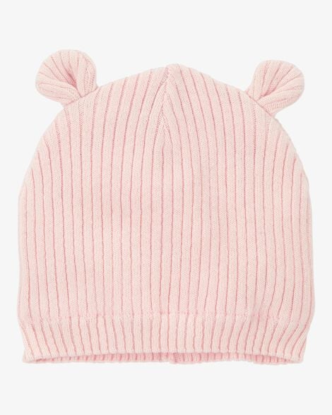 Gorro Tejido Rosa