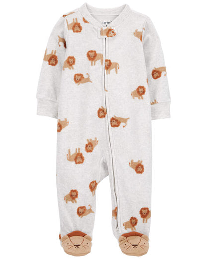 Pijama en Fleece Diseño Lion