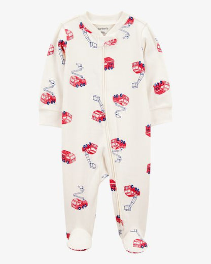 Pijama en Algodón Diseño Firetruck