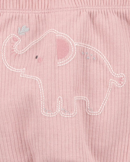 Conjunto 3 Piezas Diseño Pink Elephant