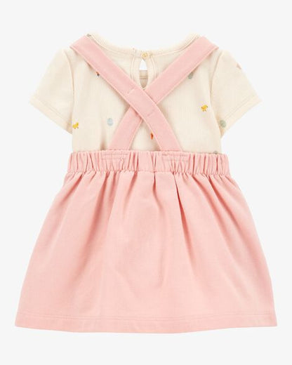 Vestido 2 Piezas Jardinera Bunny