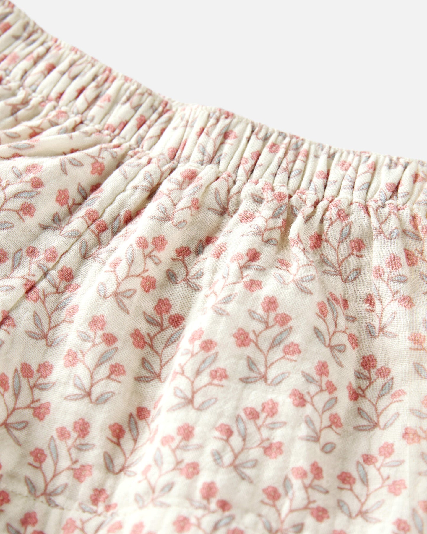 Conjunto 2 Piezas Algodón Organico Floral