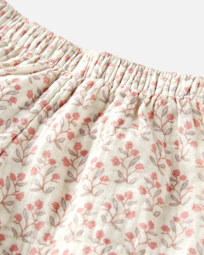 Conjunto 2 Piezas Algodón Organico Floral