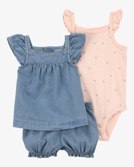 Conjunto 3 Piezas Tipo Jean
