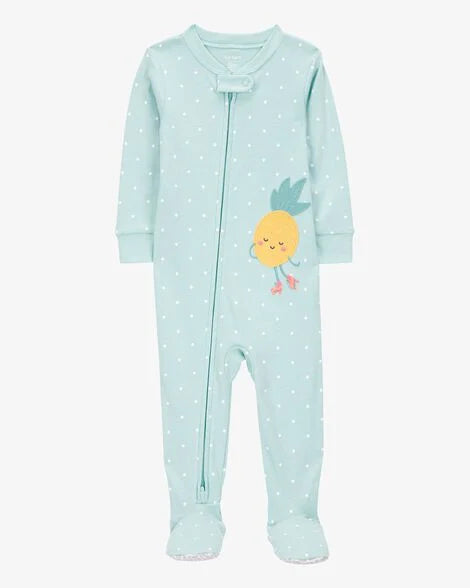 Pijama en Algodón Diseño Pineapple