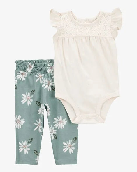 Conjunto 2 Piezas Body Floral