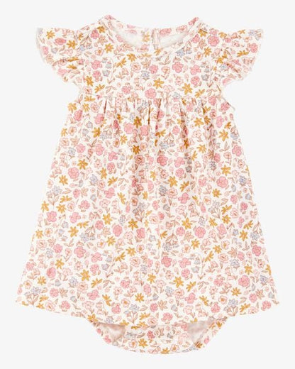 Vestido 2 Piezas Diseño Floral