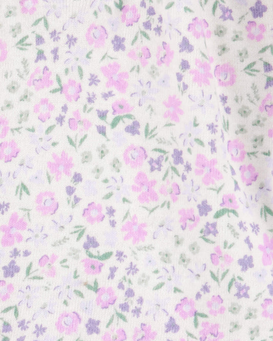 Conjunto 4 Piezas Diseño Floral