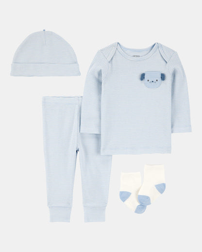 Conjunto/Pijama 4 Piezas Diseño Puppy