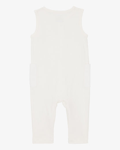 Conjunto 2 Piezas Enterizo y Medias Blanco