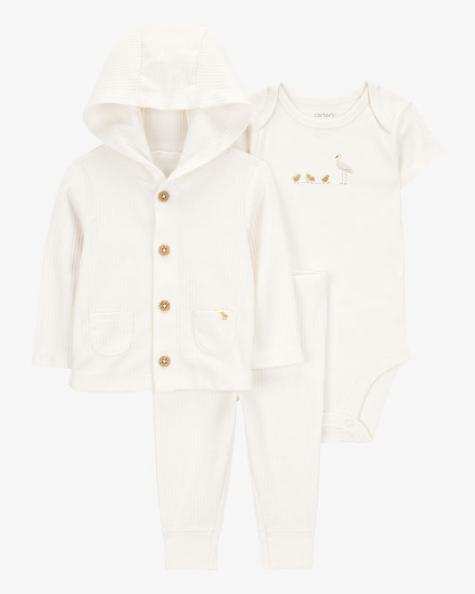 Conjunto 3 Piezas Chaqueta Chick Little
