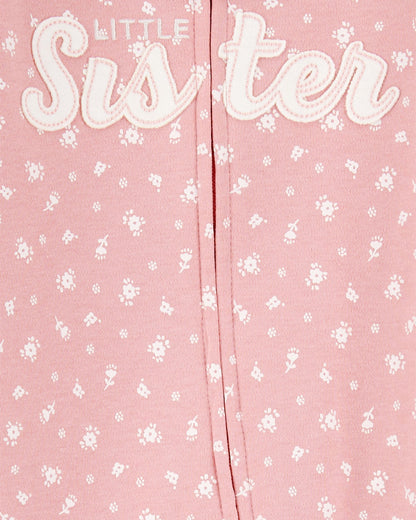 Pijama en Algodón Diseño Little Sister