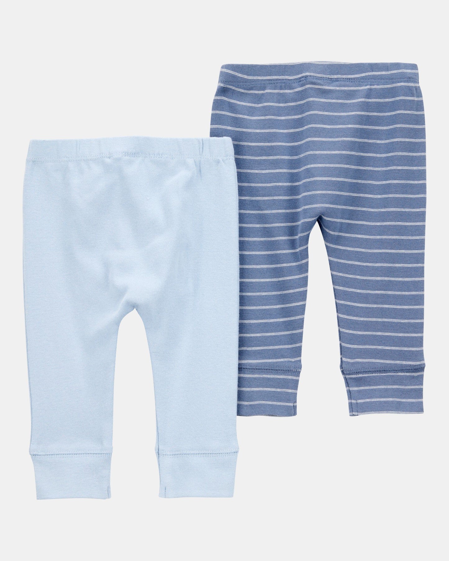 Set 2 Pantalones Diseño Rayas/Azul
