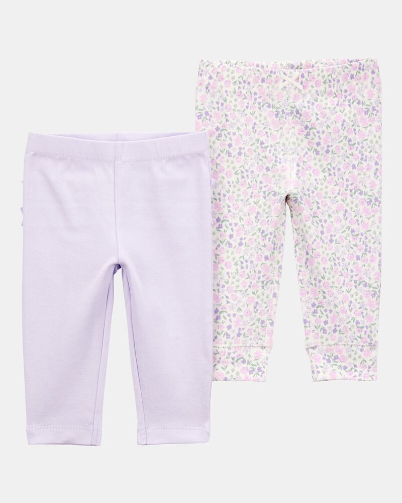 Set 2 Pantalones Diseño Floral