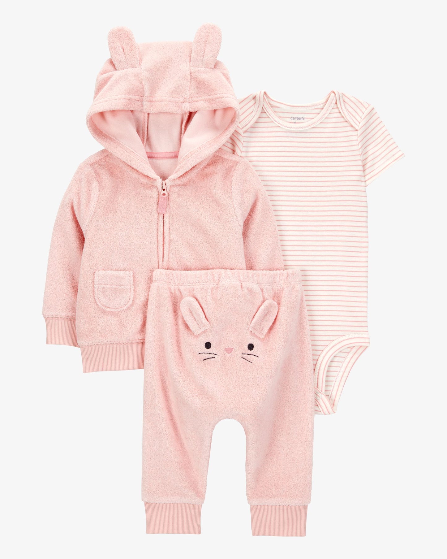 Conjunto 3 Piezas Diseño Bunny