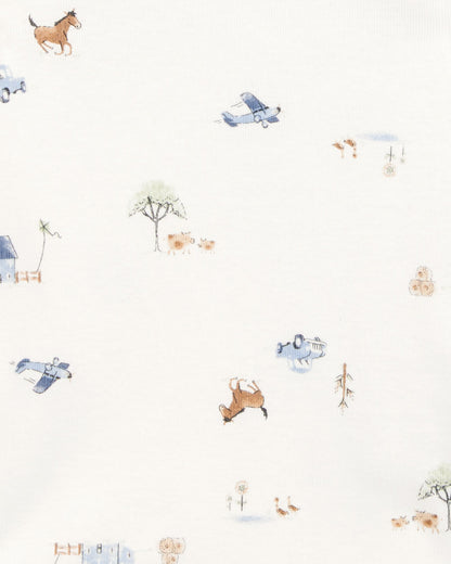 Set 5 Bodies Manga Corta Diseño Puppy Pocket