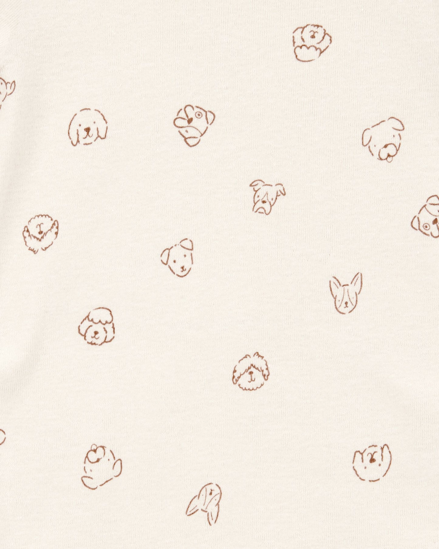 Set 5 Bodies Manga Corta Diseño Puppies