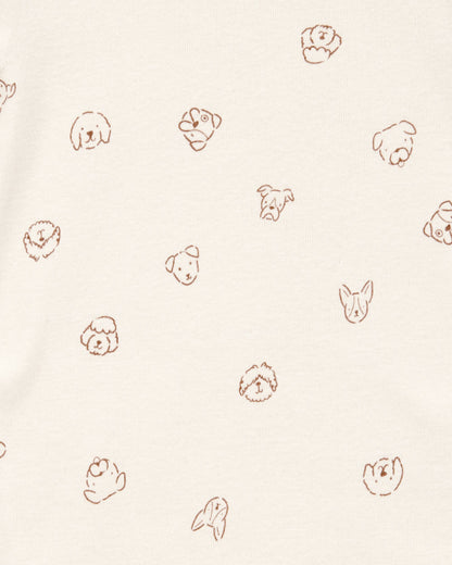 Set 5 Bodies Manga Corta Diseño Puppies
