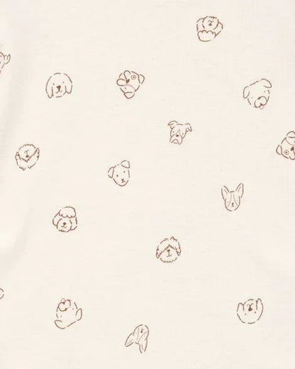 Set 5 Bodies Manga Corta Diseño Puppies