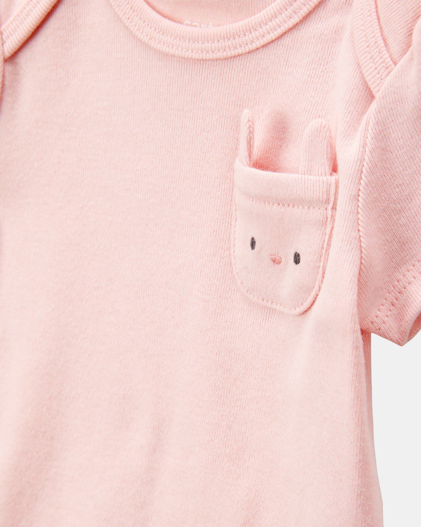 Set 5 Bodies Manga Corta Diseño Floral Bunny