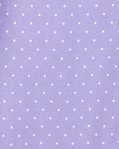 Set 5 Bodies Manga Corta Diseño Floral Polka Dot