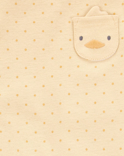 Set 5 Bodies Manga Corta Diseño Farm Pocket