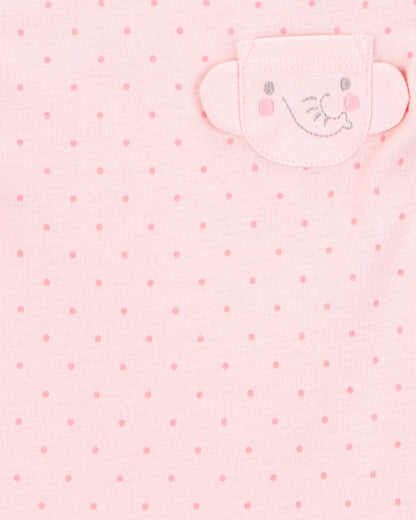 Set 5 Bodies Manga Corta Diseño Farm Pocket