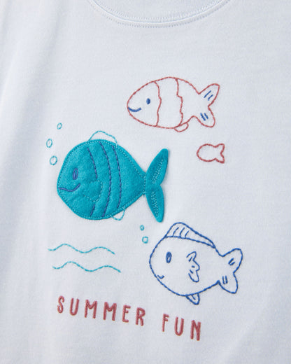 Conjunto 2 Piezas Corto Diseño Fish