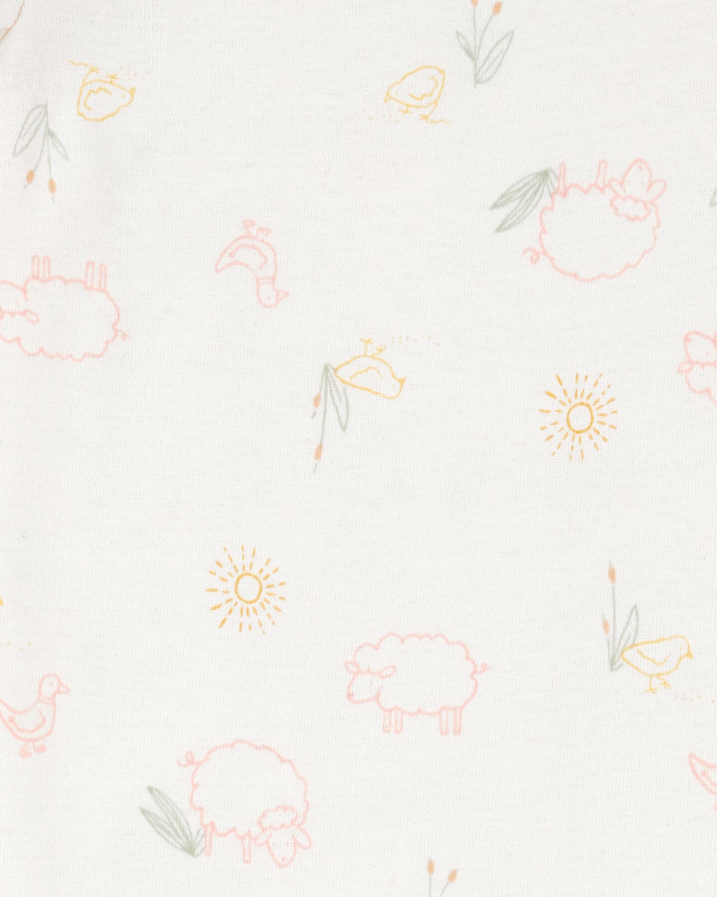 Conjunto 3 Piezas Diseño Floral Sheep