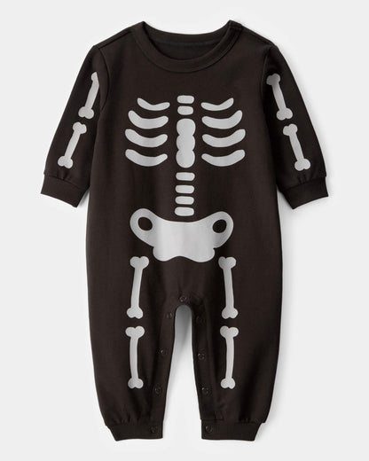 Enterizo en Algodón Diseño Skeleton