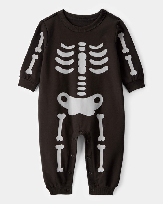 Enterizo en Algodón Diseño Skeleton