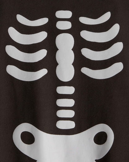 Enterizo en Algodón Diseño Skeleton